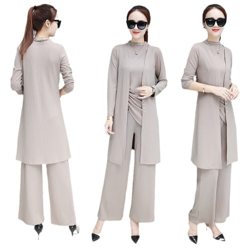 Three-piece Set Fall Wear Long Sleeves